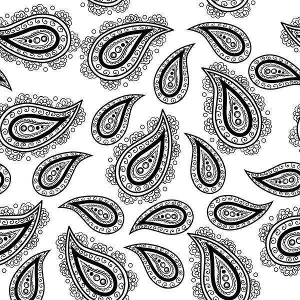 Paisley illüstrasyon vektör