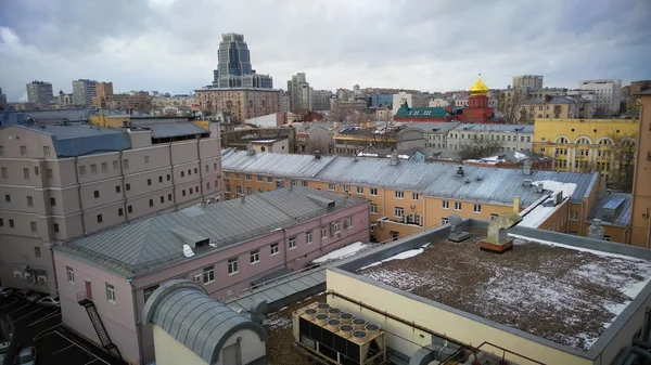 Вид на центр Москвы — стоковое фото