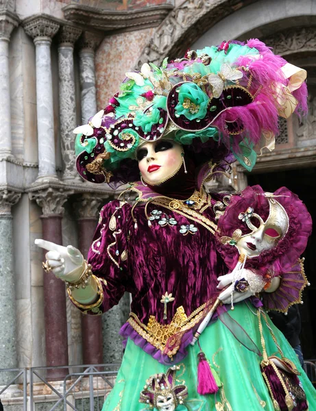 O Carnilal de Veneza 8 — Fotografia de Stock