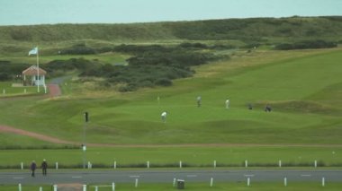 Golf alan İskoçya İrlanda Denizi Sahili 3