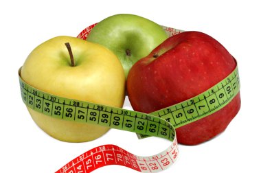 Elma ve yaşam sağlıklı şekilde