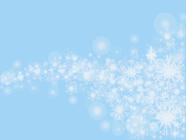 Mavi renk Noel arka plan