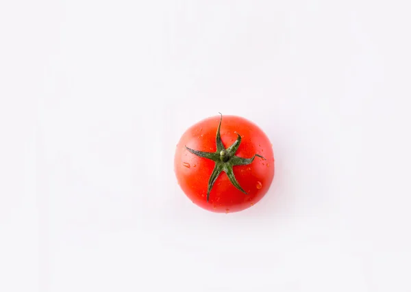 Tomato on a white background — Stock Photo, Image