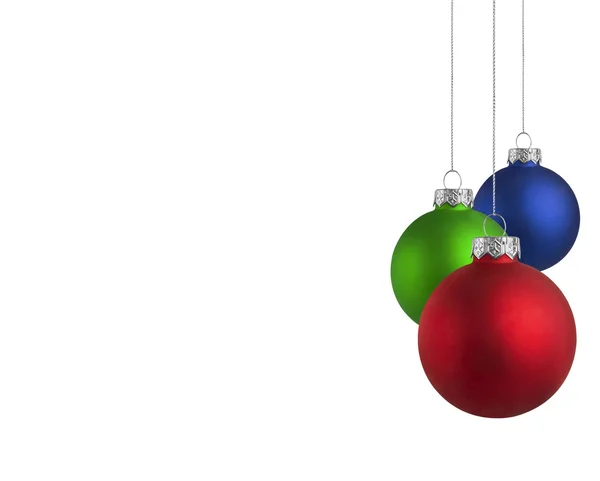 Baubles with copy space — Stock Photo, Image