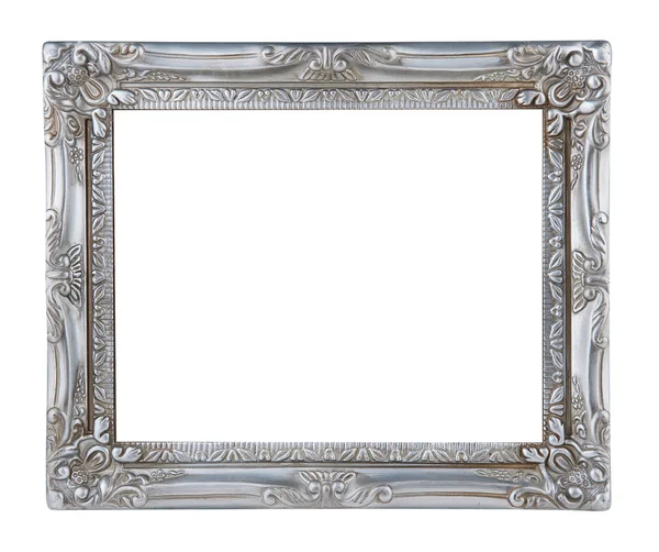 Antieke zilveren frame — Stockfoto