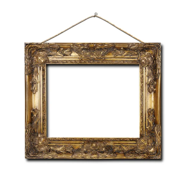 Blank frame on the white backgroun — стоковое фото