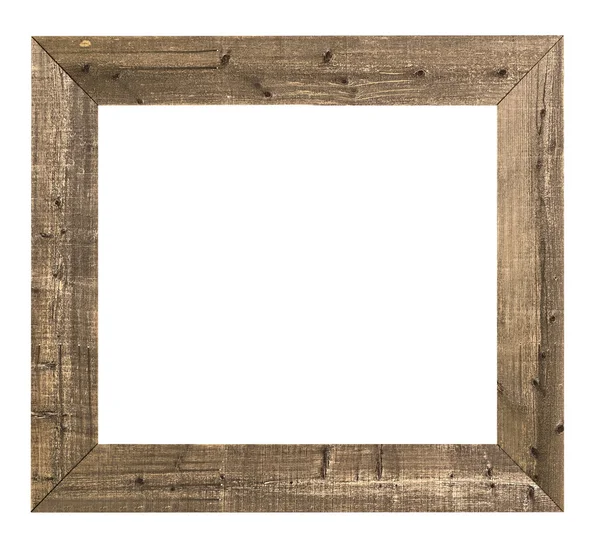 Lege oude houten frame — Stockfoto