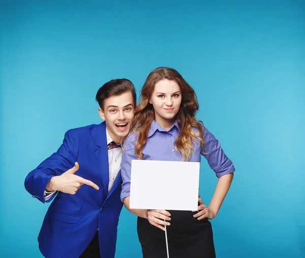 Grupo feliz de estudantes — Fotografia de Stock