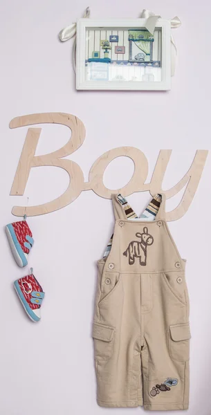 Bebek için ahşap harfler