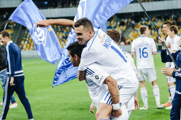 Dynamo Kiew vs vorskla poltava — Stockfoto