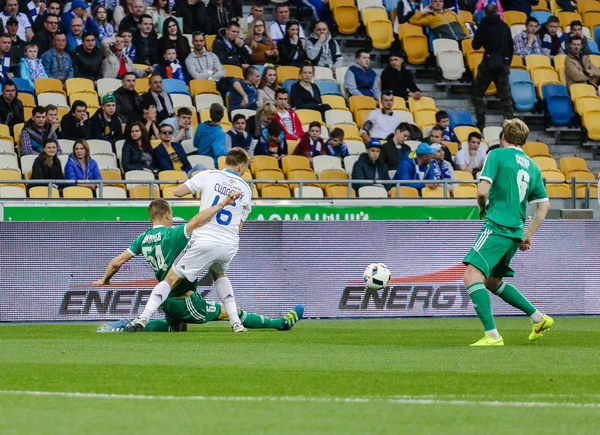 Dinamo Kiev rakip Vorskla Poltava — Stok fotoğraf