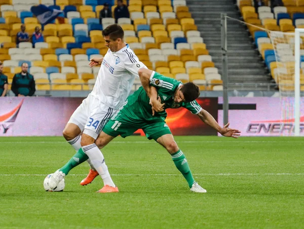 Dynamo Kijów vs Vorskla Połtawa — Zdjęcie stockowe