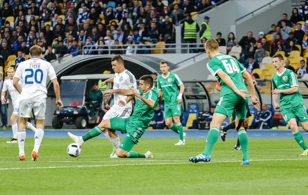 Dynamo Kiew vs vorskla poltava — Stockfoto