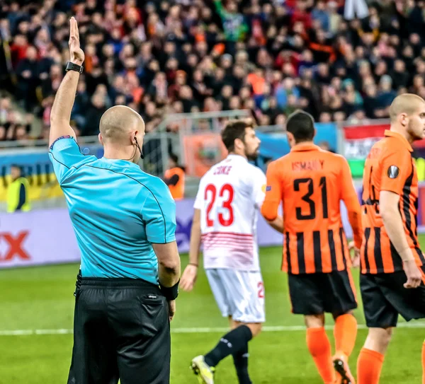 Shakhtar vs Sevilla — Stok Foto