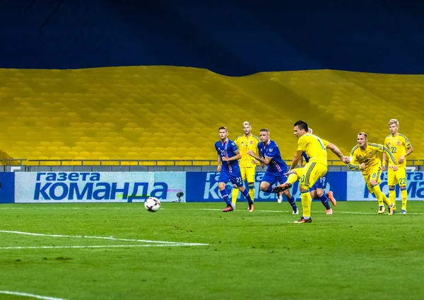 Oekraïens voetballer evgen Konoplyanka — Stockfoto