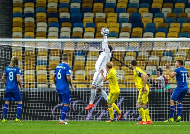 Ukraynalı kaleci Andriy Pyatov