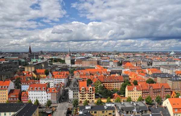 Vue aérienne de Copenhague, Danemark — Photo