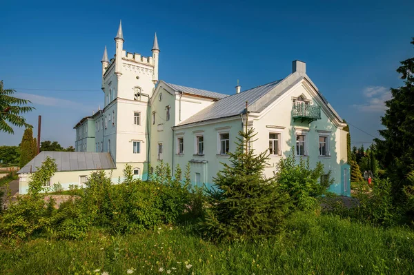 Forntida Gotiska Palats Bilokrynytsia Bialokrynica Byn Ternopil Regionen Ukraina Populär — Stockfoto