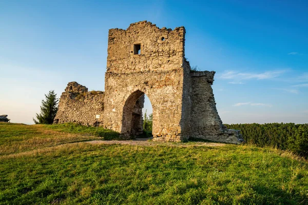 Scenic View Ruins Ancient Kremenets Castle Ternopil Region Ukraine Gate — Stock Photo, Image