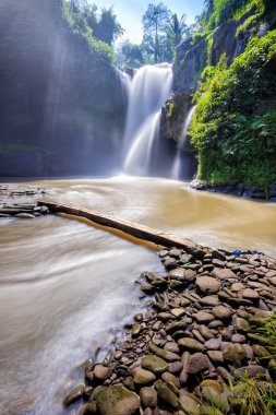 The Tegenungan waterfall, Bali clipart