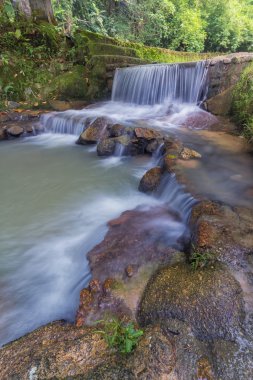 Junjong şelale güzel panoramik