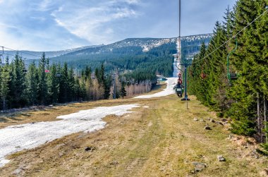 iz hiking giriş, dağ,