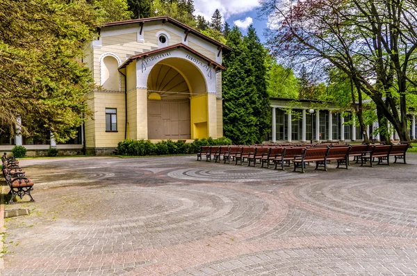 Concha de banda, Chopin, parque — Foto de Stock