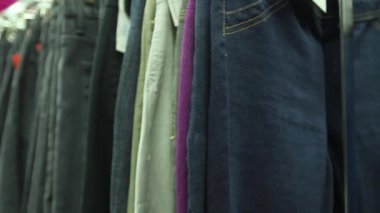 Giyim mağazası, aralığı Denim pantolon