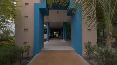 SAL REI, BOA VISTA, CAPE VERDE - MAYIS 01 2025: Varış noktası manzarası lüks RIU Palace Oteli.