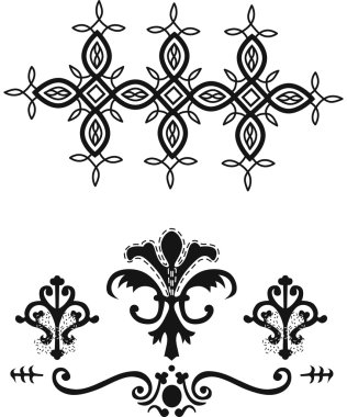 Paisley mehndi vektör çiçek tasarım