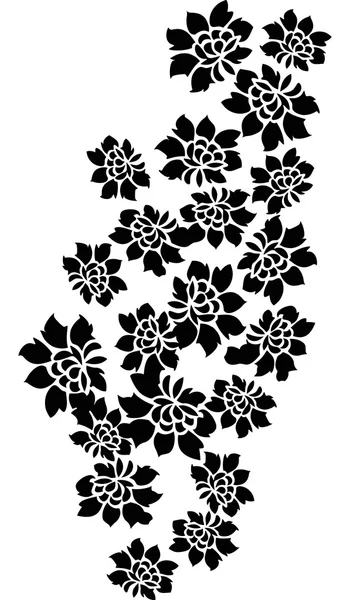 Paisley mehndi vecteur floral design — Image vectorielle