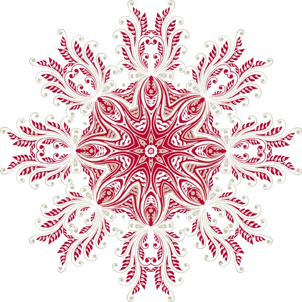 Mandala etnische Indiase afbeelding ontwerp — Stockvector