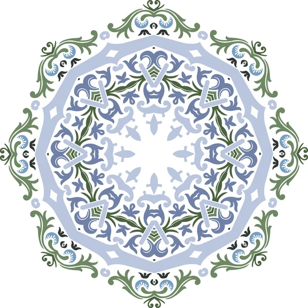 Mandala etnische Indiase afbeelding ontwerp — Stockvector