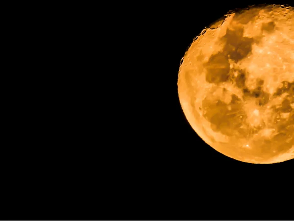 Beautiful moon closeup — Stock Photo, Image