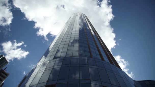 Skyscraper against a blue sky