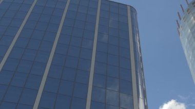 Modern şehrin ofis binaları