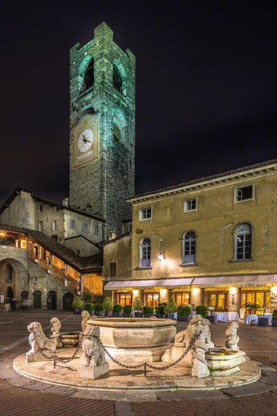 Cidade alta de Bergamo — Fotografia de Stock