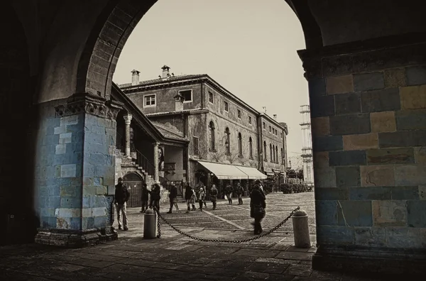 Cidade alta de Bergamo — Fotografia de Stock