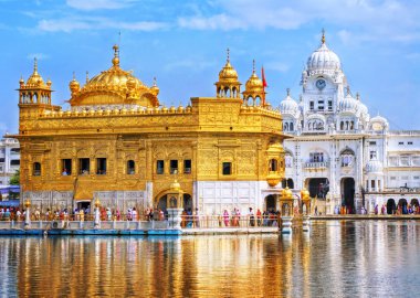 Altın Tapınak, Sihlerin ana kutsal alanı, Amritsar, Hindistan