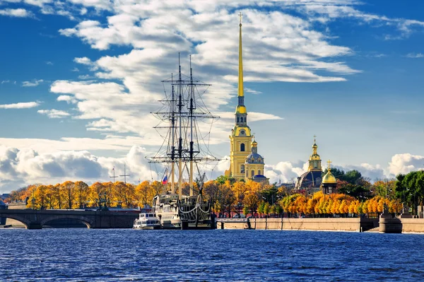 Санкт-Петербург, Россия, Петропавловская крепость — стоковое фото