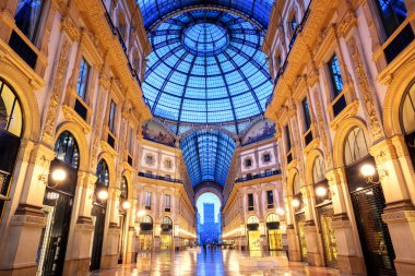 Galleria vittorio emanuele II, milan, İtalya