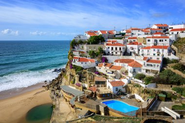 Lizbon, Portekiz, Alfama semti ve St. Jorge Castle