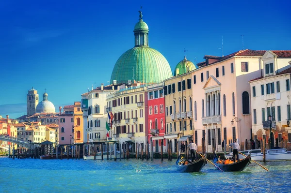 Terusan Besar, Venesia, Italia — Stok Foto
