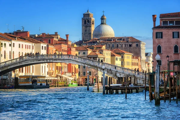 Grand Canal di Venice, Italia — Stok Foto