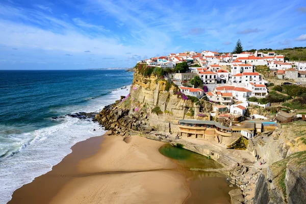 Lisbonne, Portugal, quartier Alfama et château de St. Jorge — Photo