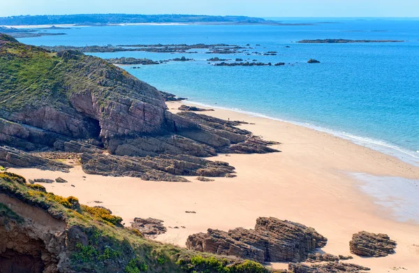 Pantai Pasir, Brittany, Perancis — Stok Foto