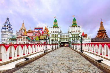 Izmailovsky kremlin, moscow, Rusya Federasyonu