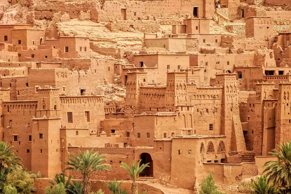 Clay kasbah Ait Benhaddou, Marokko — Stockfoto