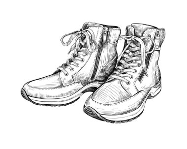 Çizme ayakkabısı çizimi