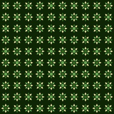 Soyut geometrik çiçek süsleme sorunsuz arka plan vektör pa